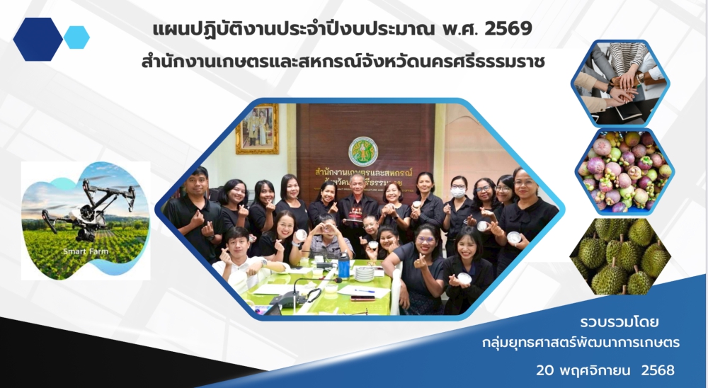 แผนปฏิบัติงานประจำปีงบประมาณ