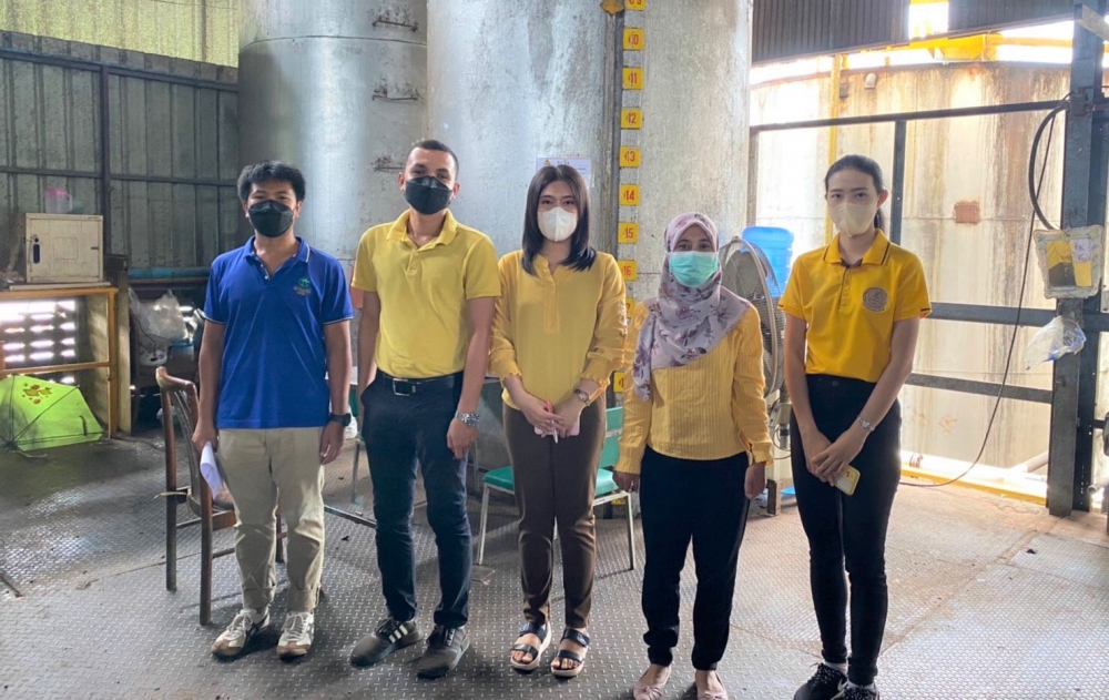 วันที่30พฤษภาคม2565ร่วมลงพื้นที่ตรวจสอบสต็อกน้ำมันปาล์มดิบคงเหลือทั้งระบบจังหวัดสตูล