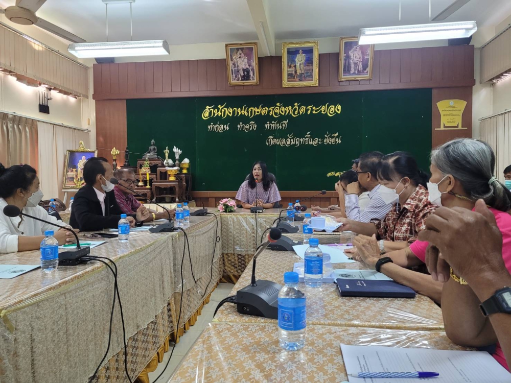 ร่วมเวทีเครือข่ายแลกเปลี่ยนเรียนรู้อาสาสมัครเกษตรระดับจังหวัด
