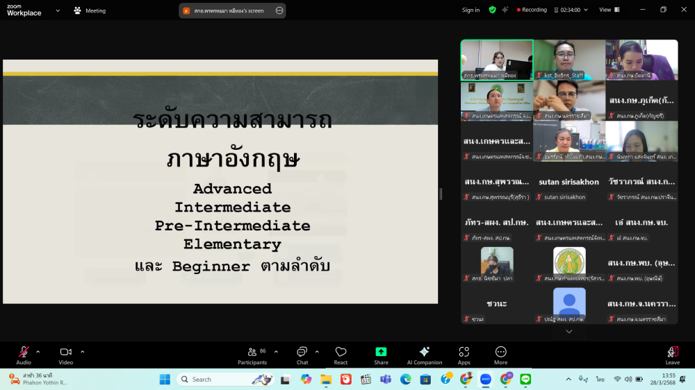 กิจกรรมชุมชนแห่งการเรียนรู้