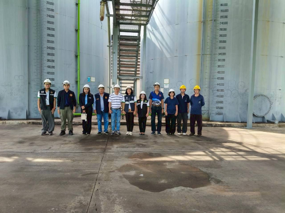 สนง.กษ.ลบ.ร่วมลงพื้นที่ตรวจสอบสต๊อกน้ำมันปาล์ม