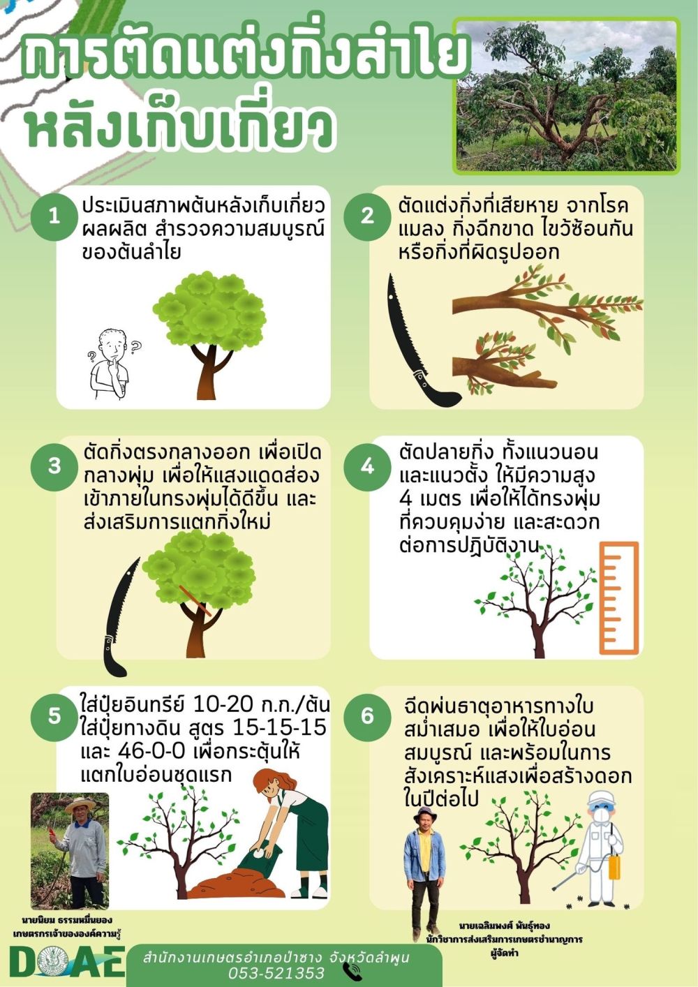 เกษตรกรลำไยต้องรู้!