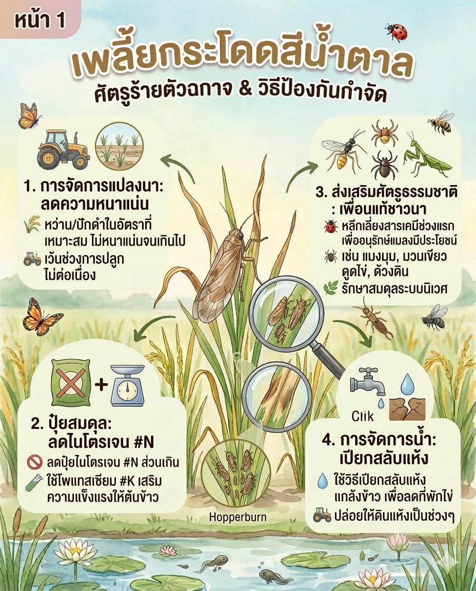 8ศัตรูข้าวตัวร้ายที่ทำลายผลผลิตในแปลงนา