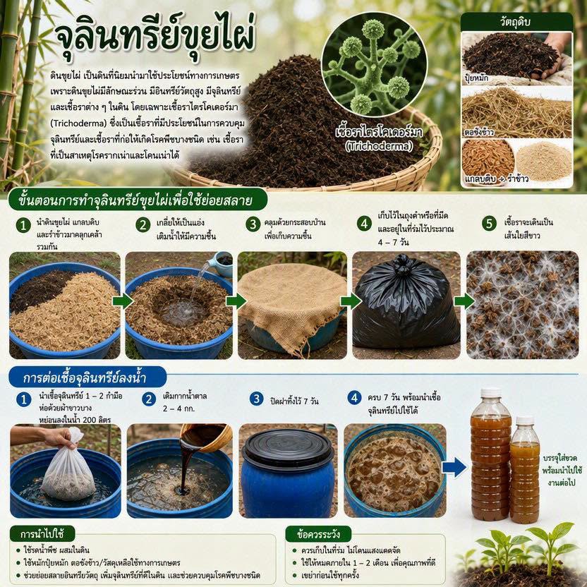 จุลินทรีย์ขุยไผ่.