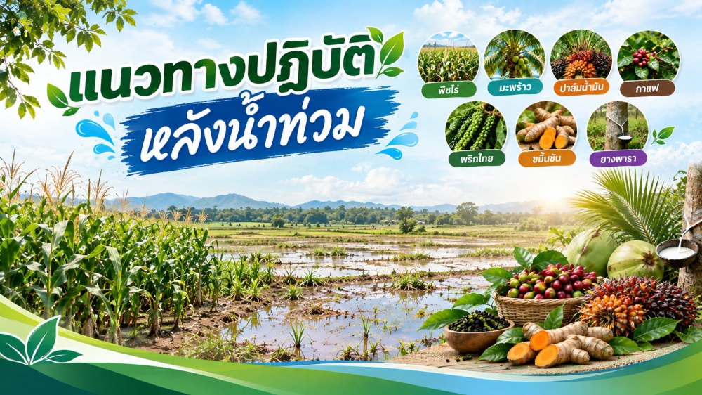 แนวทางปฏิบัติหลังน้ำท่วม