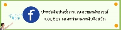 ประชาสัมพันธ์การเกษตรและสหกรณ์ จ.อยุธยา คณะทำงานระดับจังหวัด