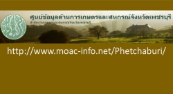 เว็บไซด์ศูนย์ข้อมูลด้านการเกษตรแและสหกรณ์จังหวัดเพชรบุรี