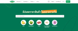 ตลาดไท ราคาสินค้าในตลาดรายวัน