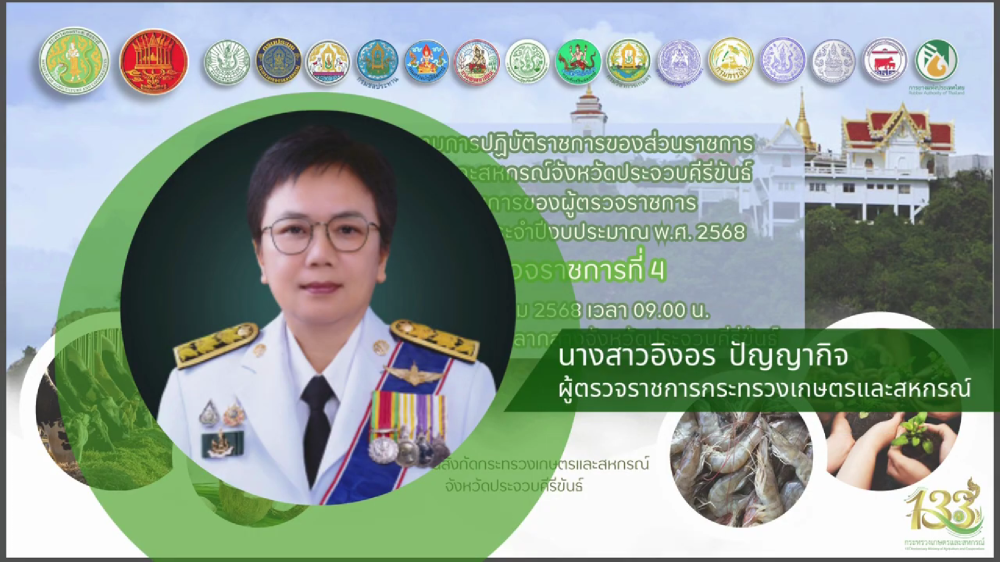 ผู้ตรวจราชการกระทรวงเกษตรและสหกรณ์