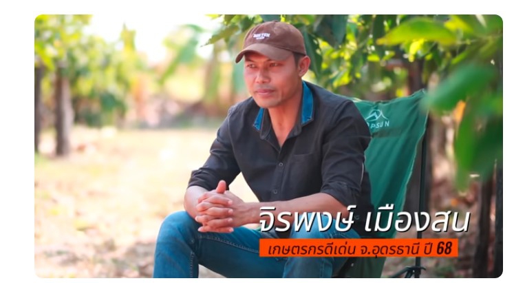 เกษตรกรดีเด่นสาขาไร่นาสวนผสมจังหวัดอุดรธานี