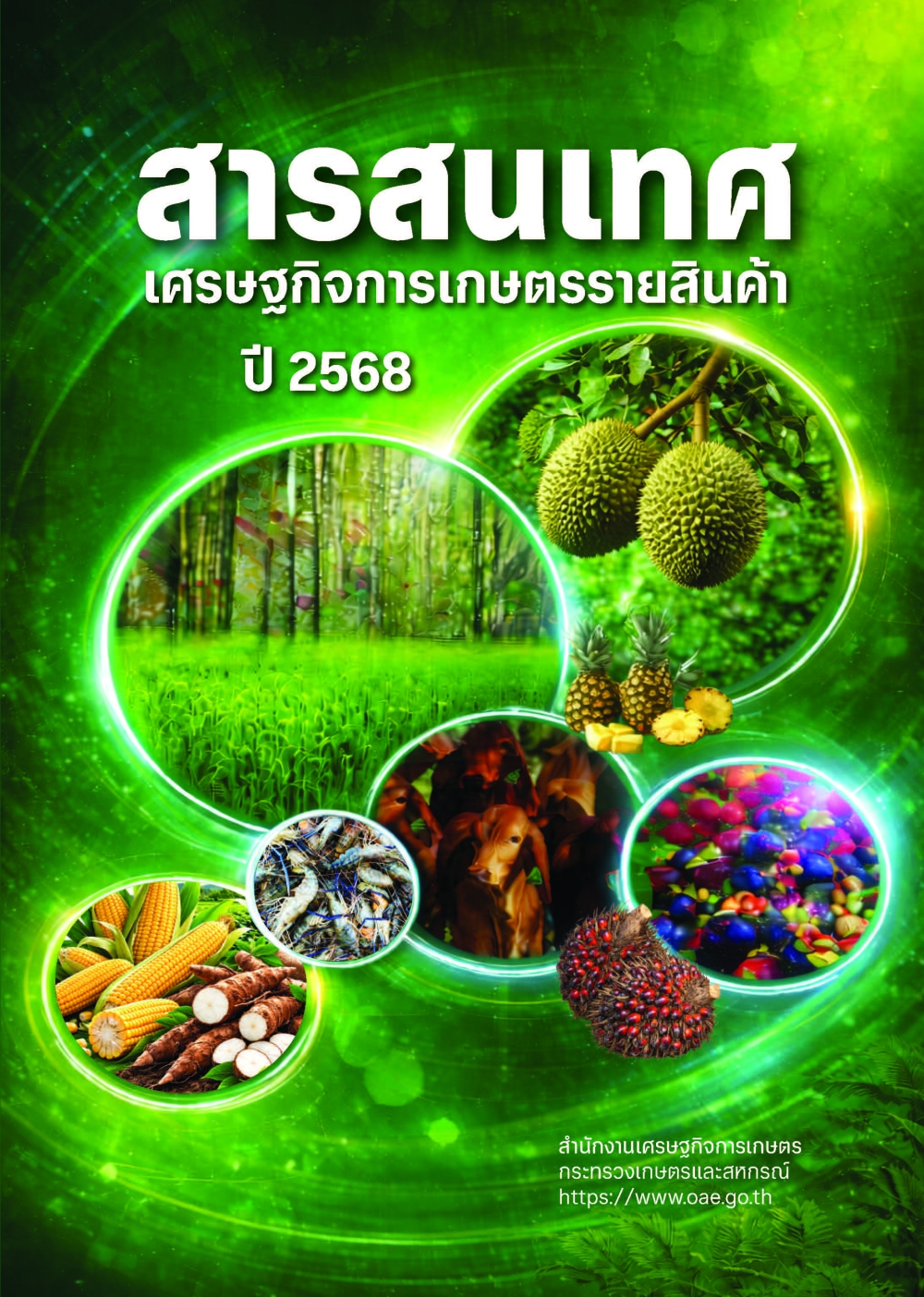สารสนเทศ เศรษฐกิจการเกษตรรายสินค้า ปี 2568