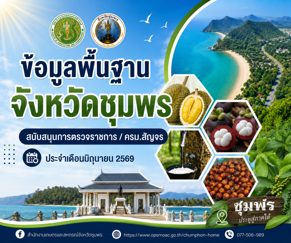 ข้อมูลพื้นฐานจังหวัดชุมพร
