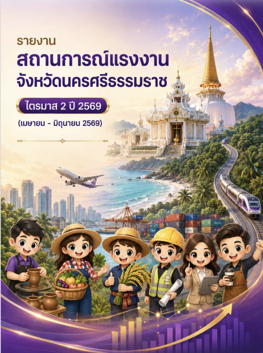 รายงานสถานการณ์แรงงานจังหวัดนครศรีธรรมราช