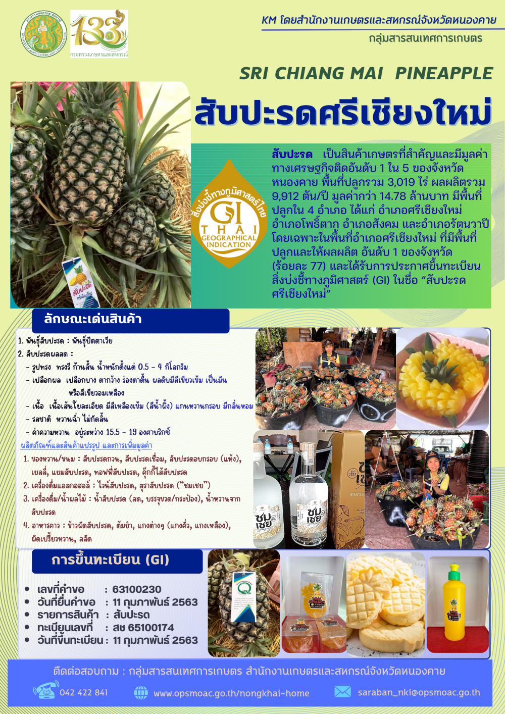 สับปะรดศรีเชียงใหม่