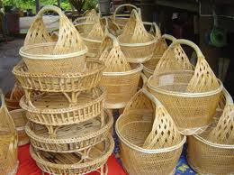 การจักสานตะกร้าทางมะพร้าว