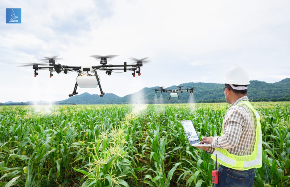 “โดรนเทวดา”ผู้ช่วยเกษตรกรยุค
