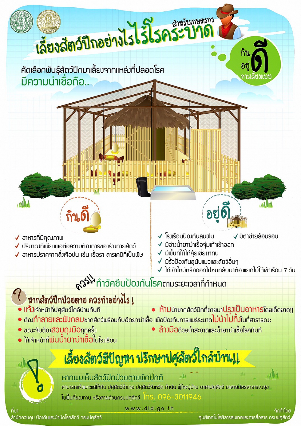เลี้ยงสัตว์ปีกอย่างไร ไร้โรคระบาด