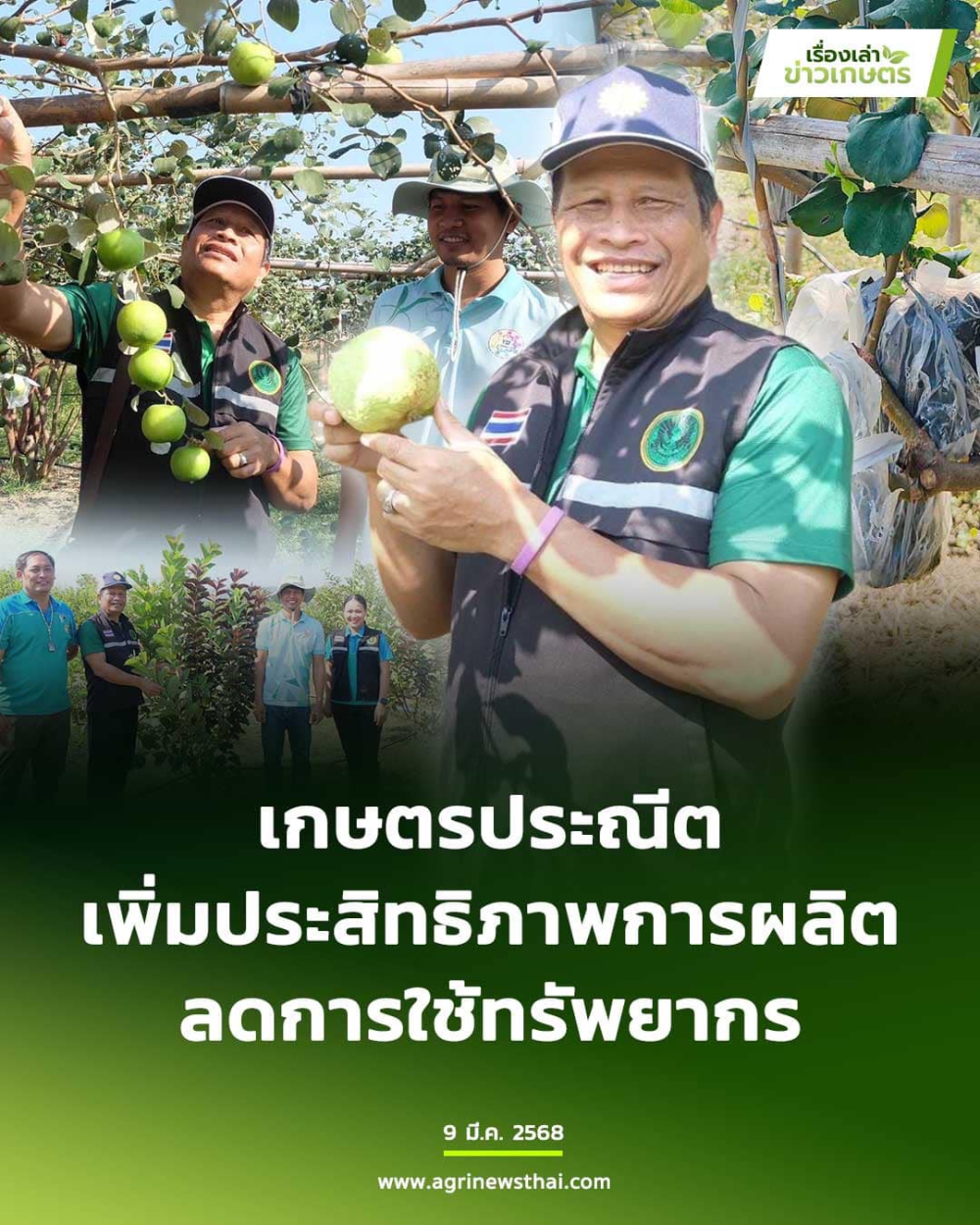 เกษตรประณีตเพิ่มประสิทธิภาพการผลิต
