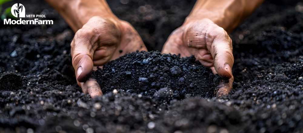 Biochar ถ่านชีวภาพ ปฏิวัติการเกษตรยั่งยืนในไร่อ้อยไทย