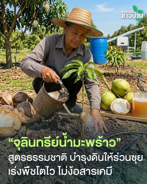 จุลินทรีย์น้ำมะพร้าว