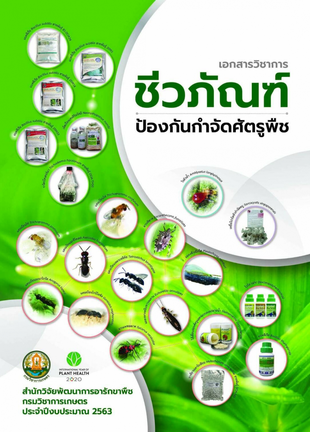 ชีวภัณฑ์ป้องกันกำจัดศัตรูพืช