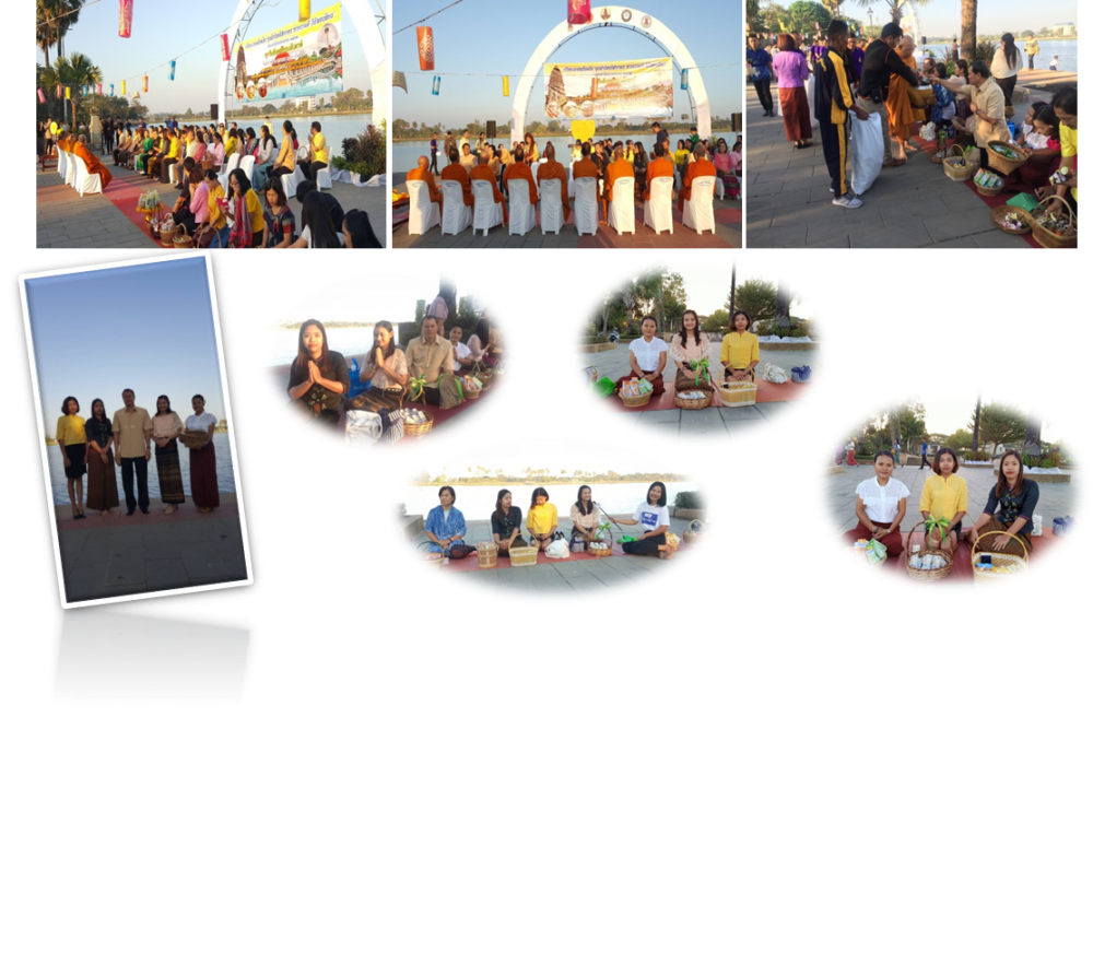 “ศรีสะเกษพร้อมใจนุ่งผ้าไทยใส่บาตร