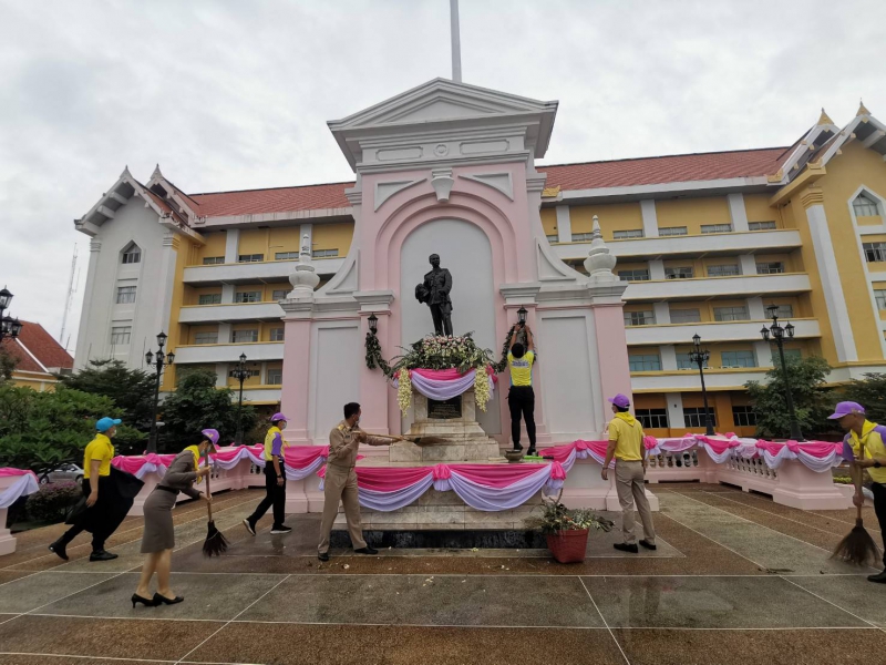 ร่วมกิจกรรมจิตอาสาพัฒนาศาลากลางจังหวัดอุดรธานี
