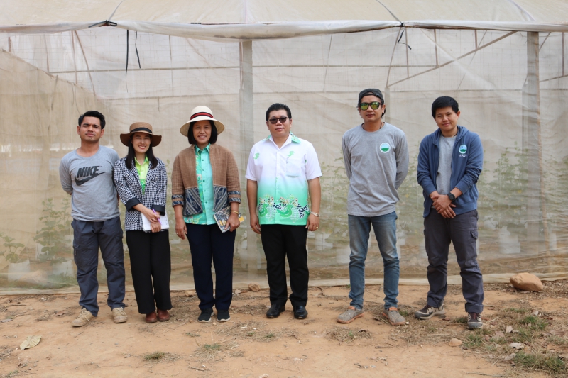 พิรุณสารลงพื้นที่โครงการพัฒนาพื้นที่สูงแบบโครงการหลวงห้วยน้ำขาว