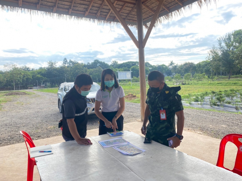 การติดตามการดำเนินงานโครงการทหารพันธุ์ดีค่ายขุนเจืองธรรมิกราช