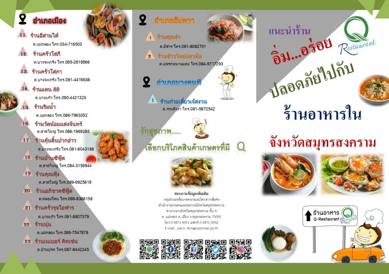 แนะนำร้านอิ่ม...อร่อยปลอดภัยไปกับQRestaurant