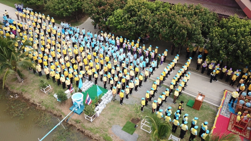 จังหวัดอ่างทองจัดกิจกรรมจิตอาสาพัฒนา