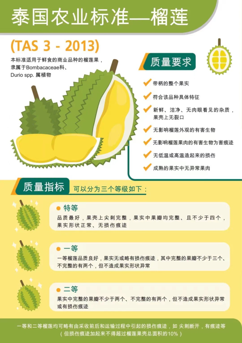 泰国榴莲：质量与安全值得信赖