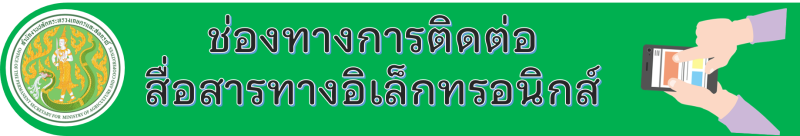 ช่องทางอิเล็กทรอนิกส์สำหรับการติดต่อสื่อสาร