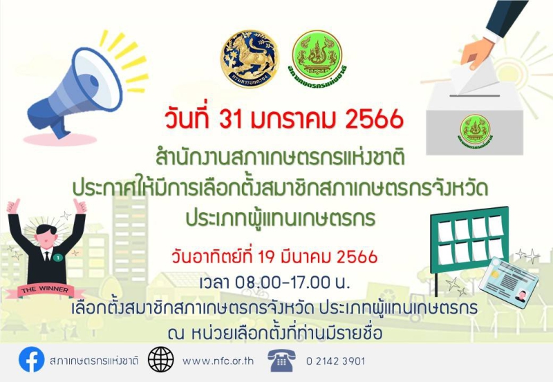 การเลือกตั้งสมาชิกสภาเกษตรกรจังหวัด