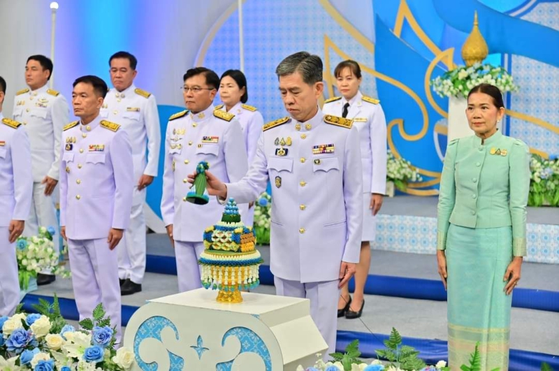 บันทึกเทปโทรทัศน์ถวายพระพรฯ