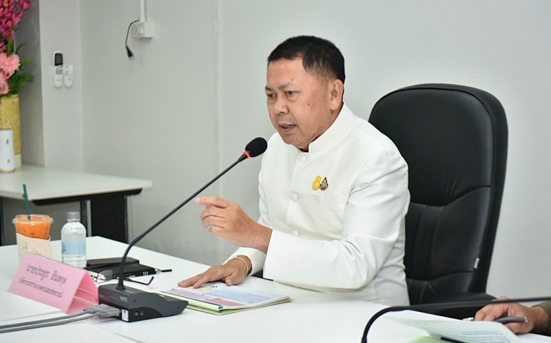 ปลัดเกษตรฯรับนโยบายร้อยเอกธรรมนัสพรหมเผ่า