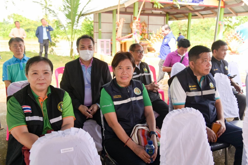 การลงพื้นที่ตรวจเยี่ยมโครงการส่งน้ำและบำรุงรักษาชีกลาง