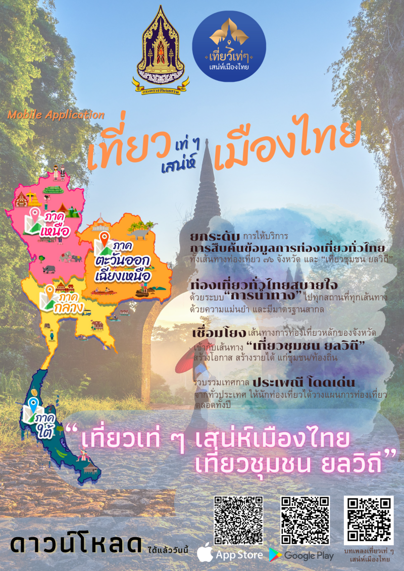 เที่ยวเท่ๆเสน่ห์เมืองไทยแอพพลิเคชั่น