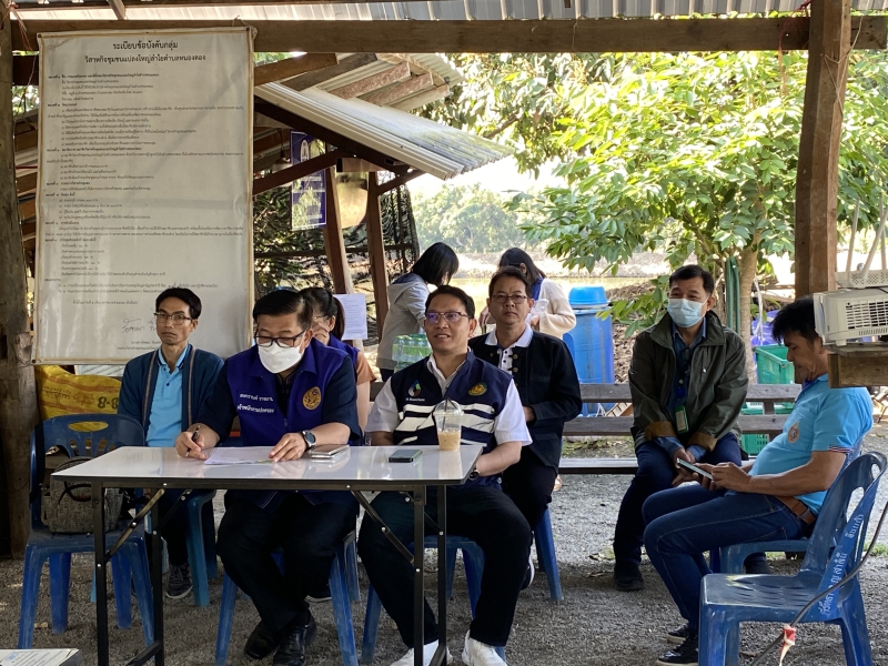 ร่วมเวทีประชาคมปรับปรุงแผนพัฒนาการเกษตรหมู่บ้าน