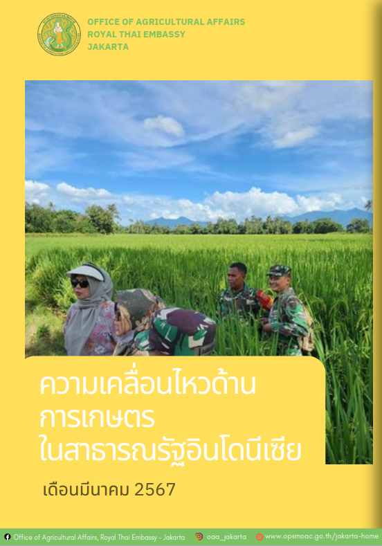 ความเคลื่อนไหวด้านการเกษตรในสาธารณรัฐอินโดนีเซีย