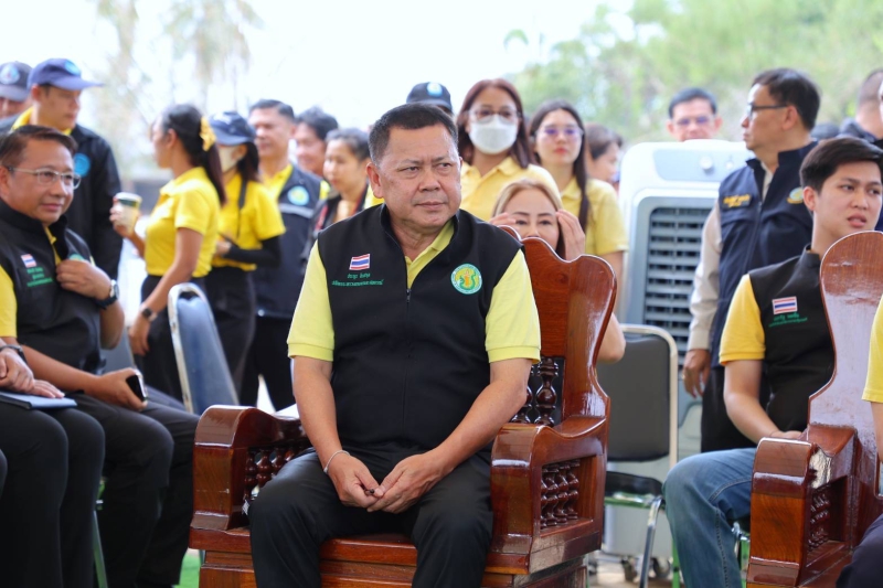 ปลัดเกษตรฯร่วมติดตามโครงการพัฒนาลุ่มน้ำห้วยแม่ประจันต์