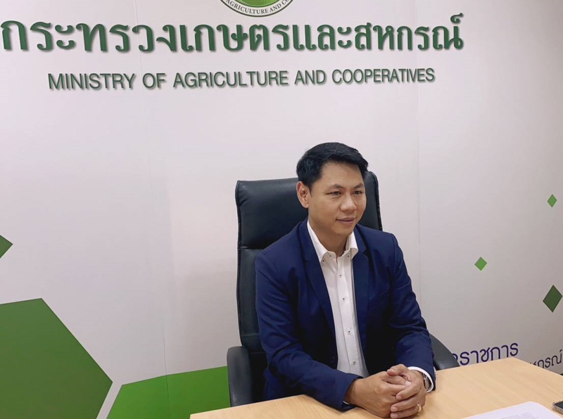 นายกฤษอุตตมะเวทินผู้ตรวจราชการกระทรวงเกษตรและสหกรณ์