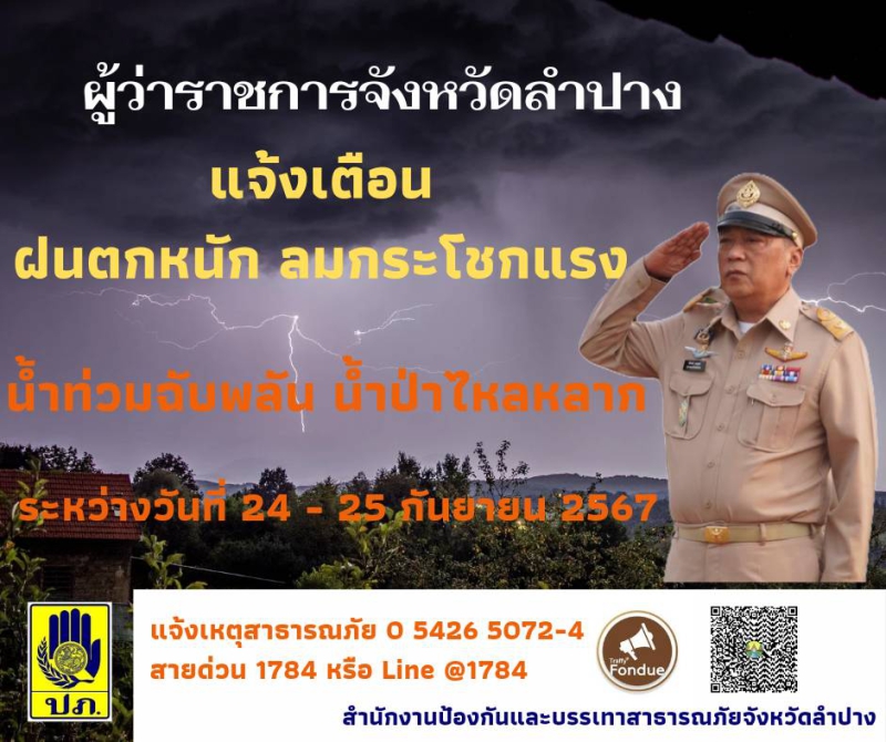 ผู้ว่าราชการจังหวัดลำปาง