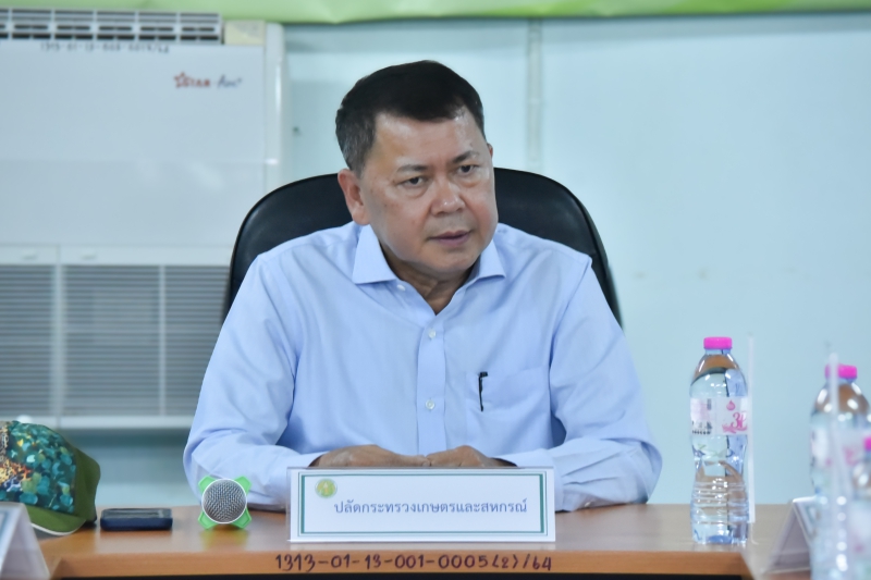 ปลัดเกษตรฯตรวจเยี่ยมการจัดเตรียมพระโคในพระราชพิธีพืชมงคลจรดพระนังคัลแรกนาขวัญ