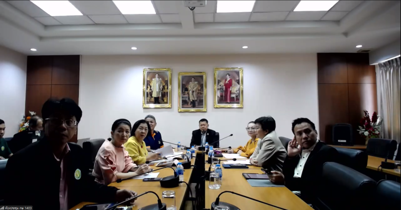 ร่วมประชุมคณะกรรมการและคณะทำงานตรวจสอบปริมาณน้ำนมโค