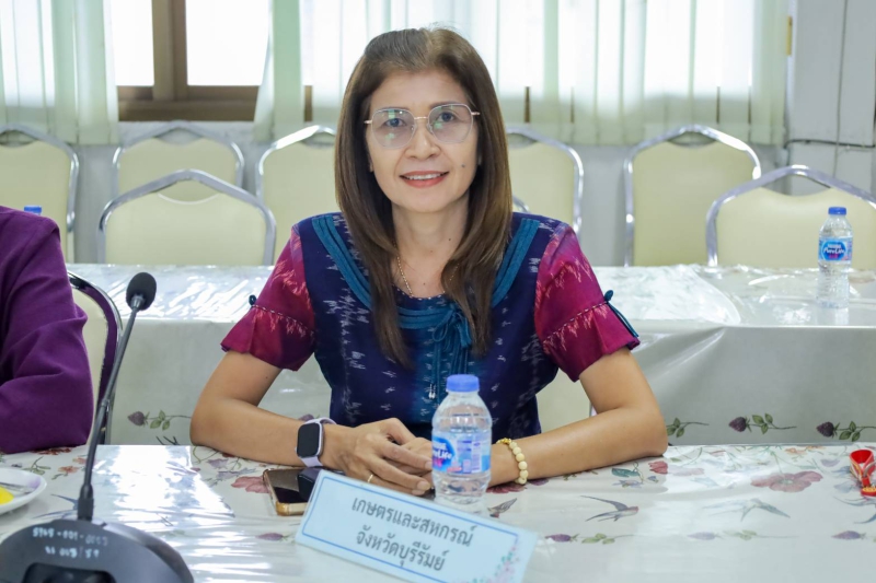 ร่วมประชุมคณะทำงานระดับจังหวัดแก้ไขปัญหาในการดำเนินงานของสหกรณ์และกลุ่มเกษตรกรที่มีข้อบกพร่อง