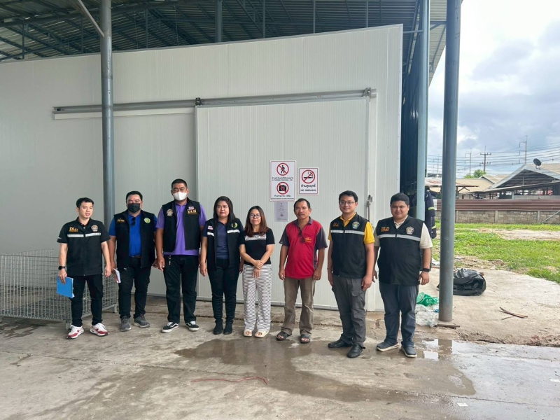 ลงพื้นที่ตรวจสถานที่พักซากสัตว์