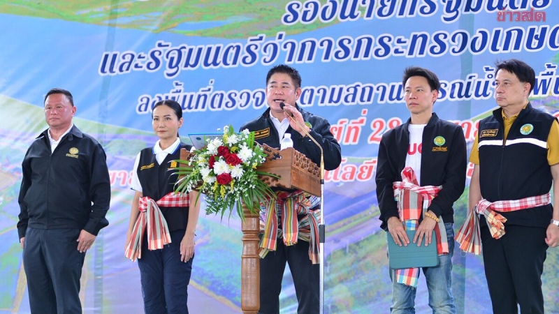 ร้อยเอกธรรมนัสพรหมเผ่ารองนายกรัฐมนตรี