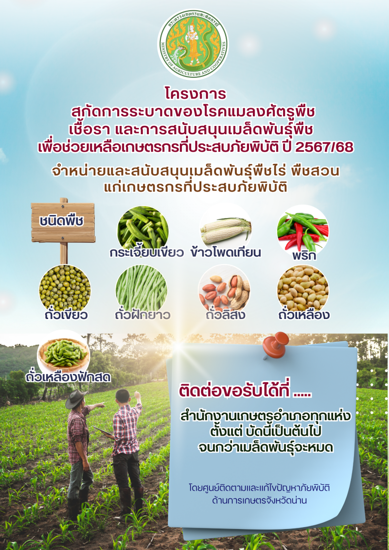 โครงการสกัดการระบาดของโรคแมลงศัตรูพืช
