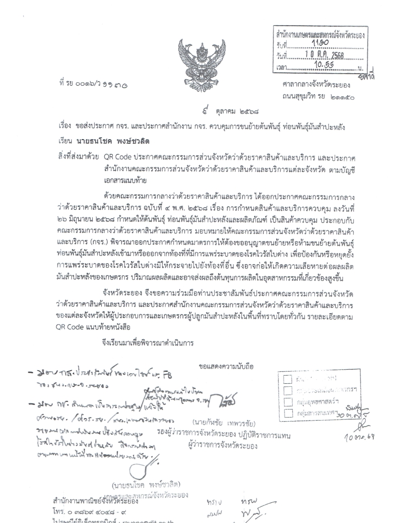 ประกาศกจร.และประกาศสำนักงาน
